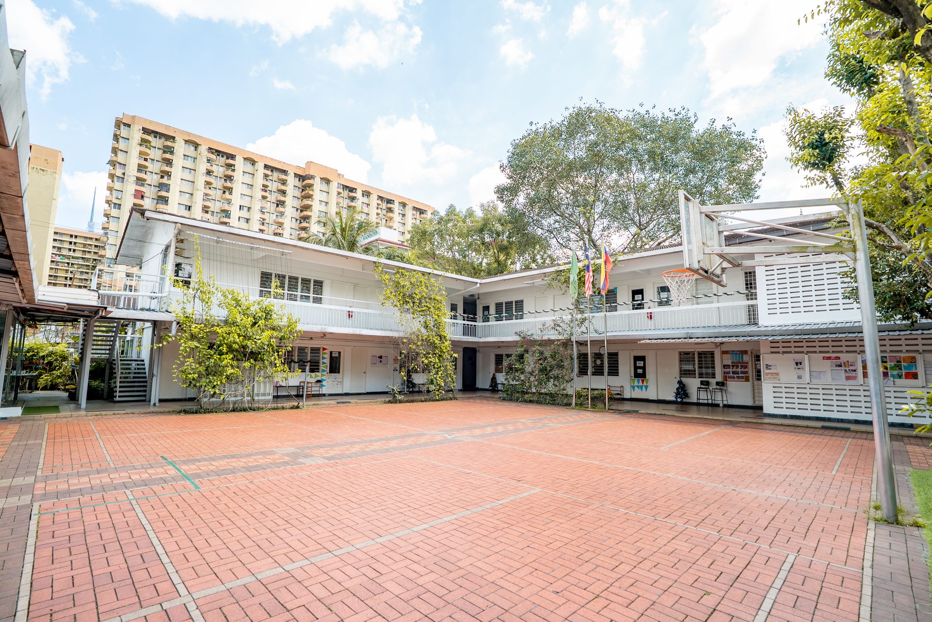 Primary Campus Courtyard