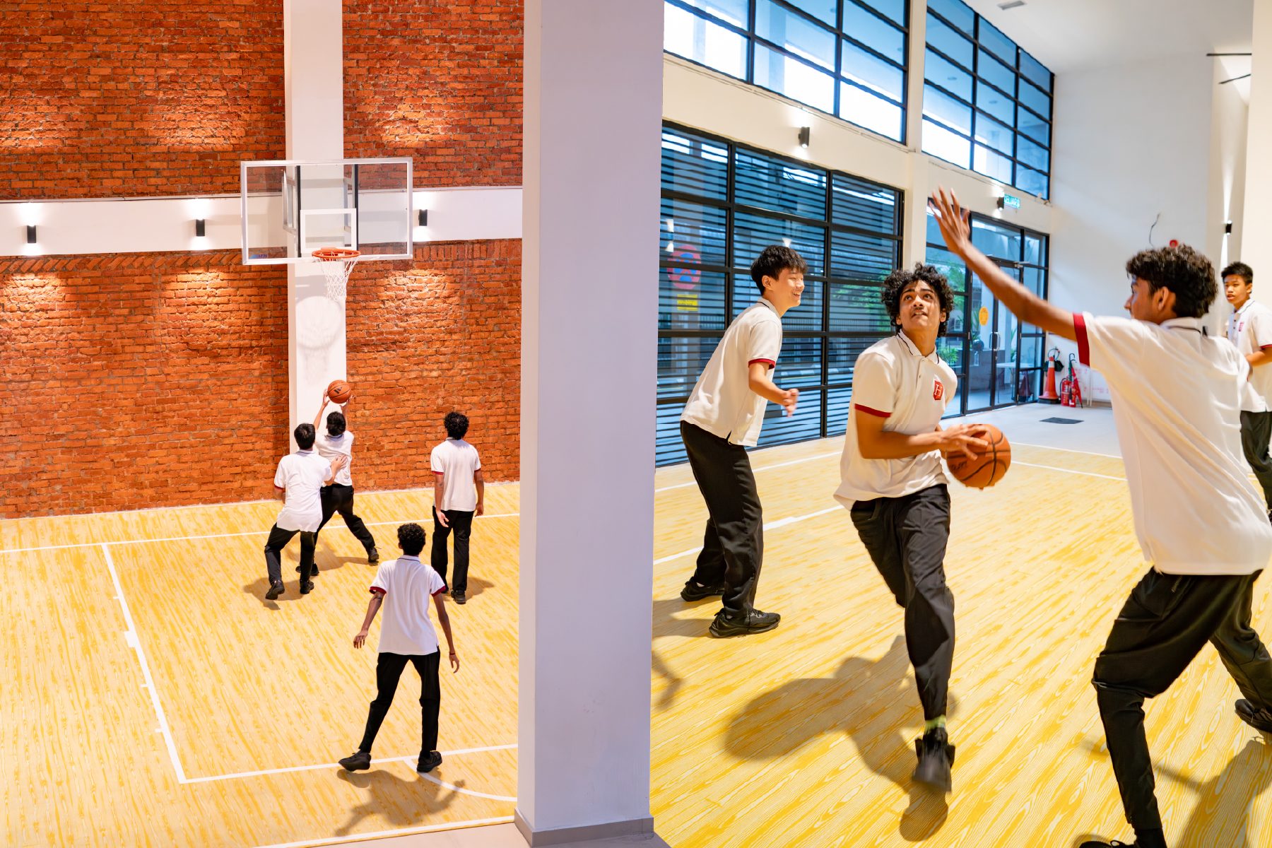 Secondary Campus Basketball Court